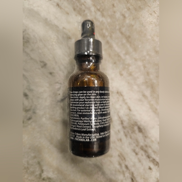 NEW! Th & Lab Sun Drops Bronzer Add to any lotion make Natural Glow Lotion New - Picture 4 of 5